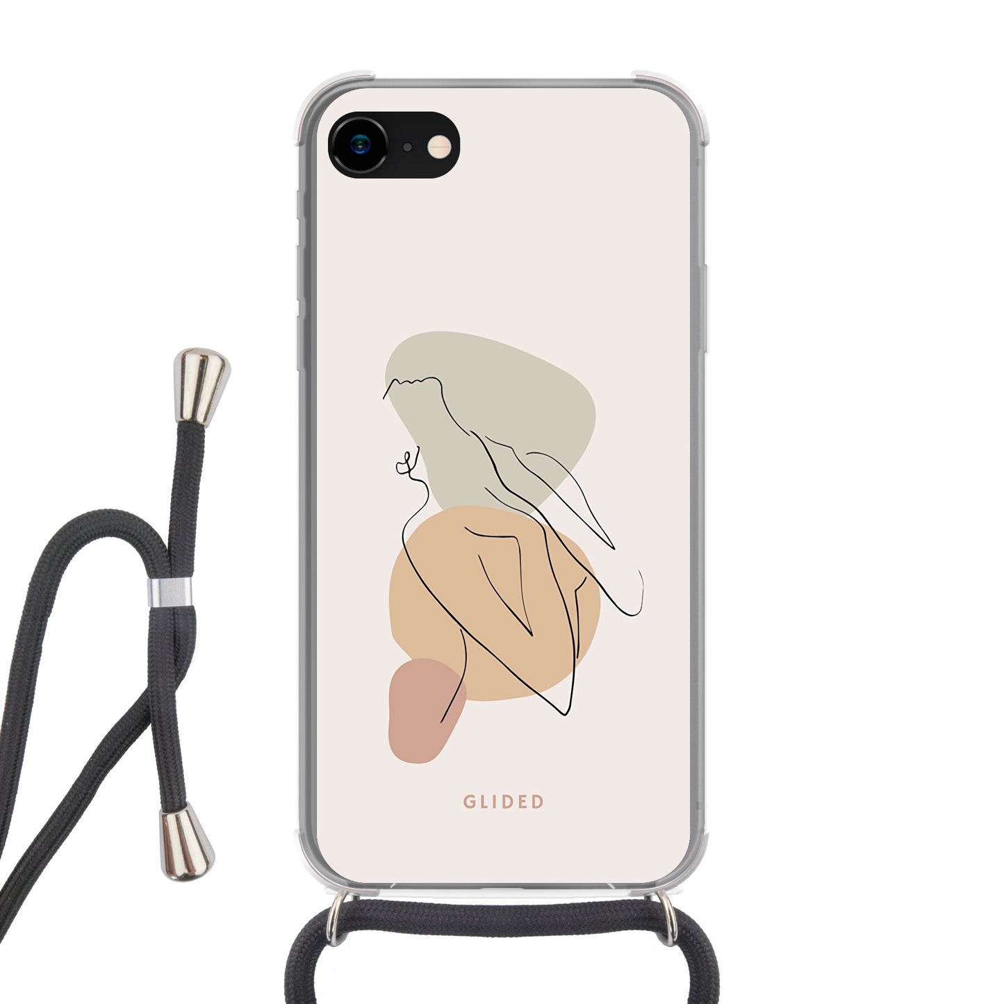 Woman Power - iPhone 7 Handyhülle Crossbody case mit Band