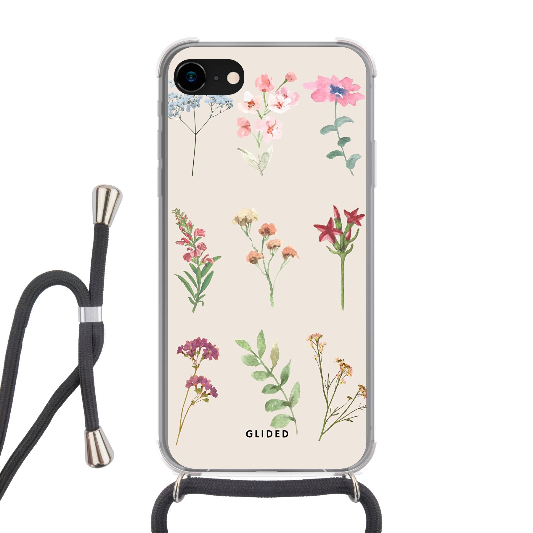 Botanical Garden - iPhone 7 - Crossbody case mit Band