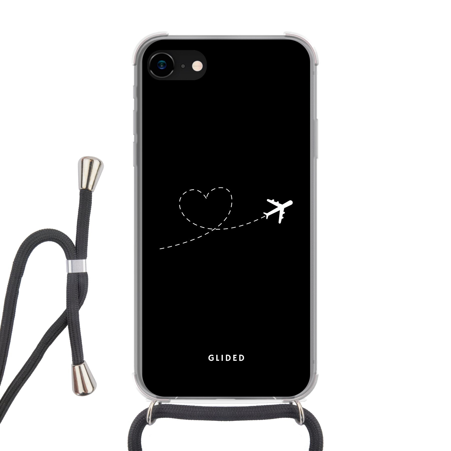 Flying Horizon - iPhone 7 Handyhülle Crossbody case mit Band