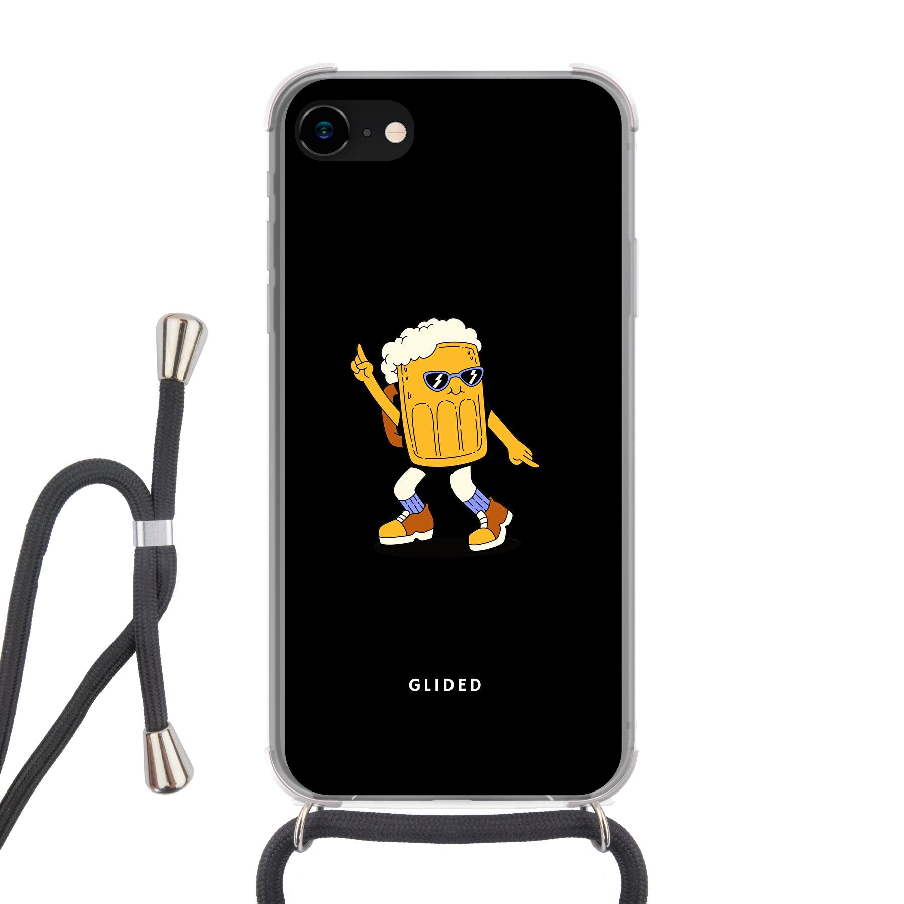 Brew Dance - iPhone 7 - Crossbody case mit Band