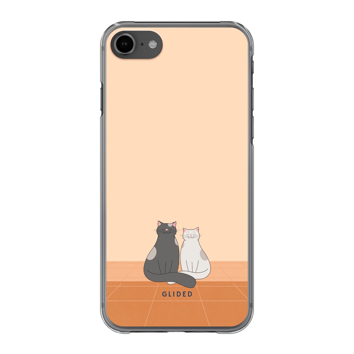 Catty Friends - iPhone 7 Handyhülle Hard Case