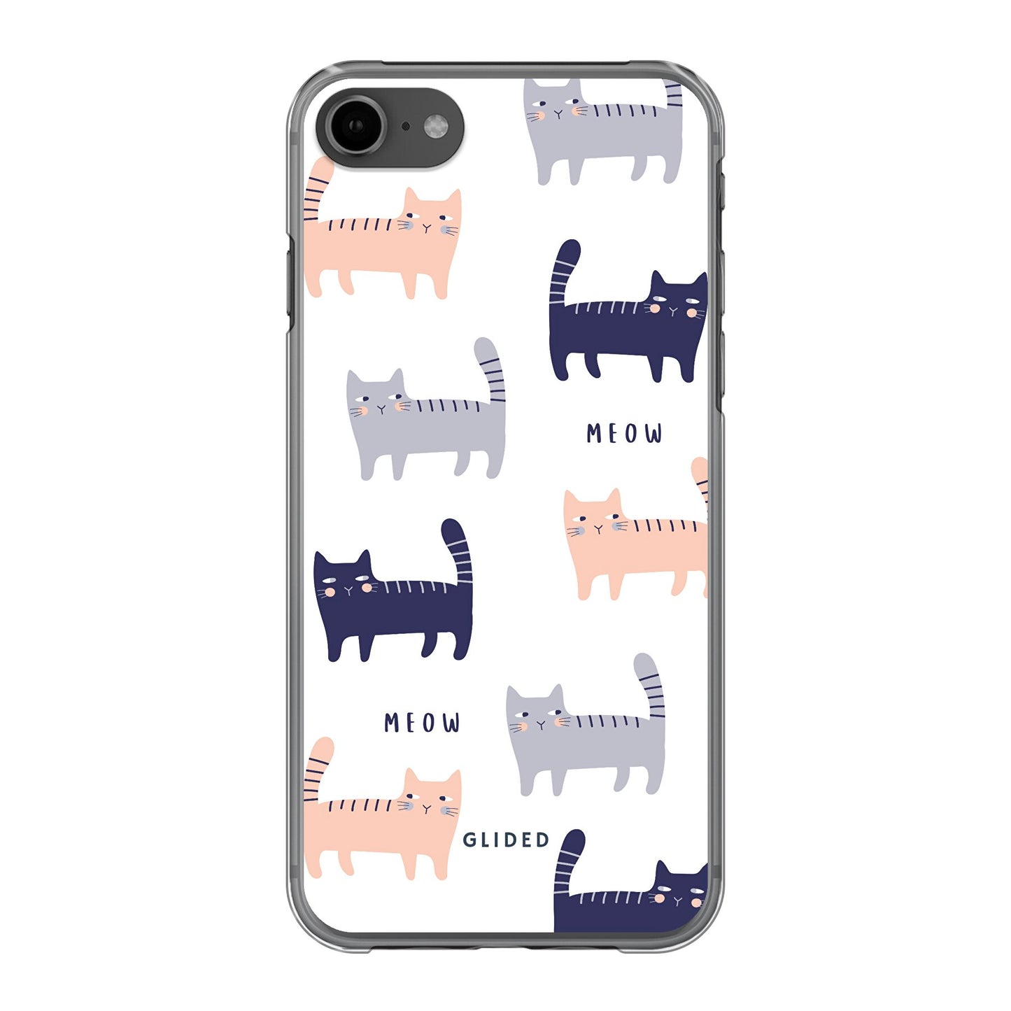 Purrfection - iPhone 7 Handyhülle Hard Case