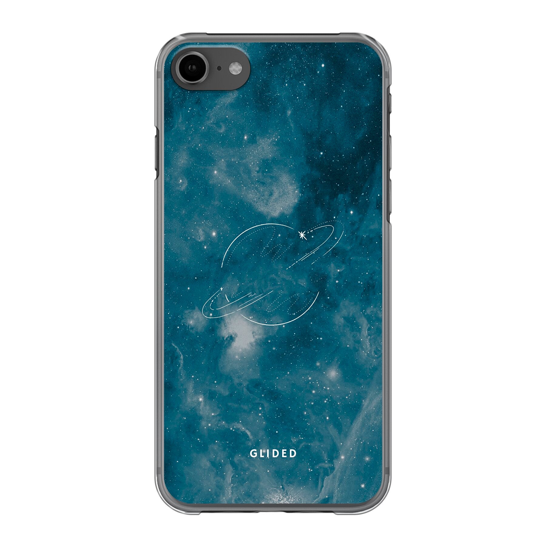 Space Time - iPhone 7 Handyhülle Hard Case