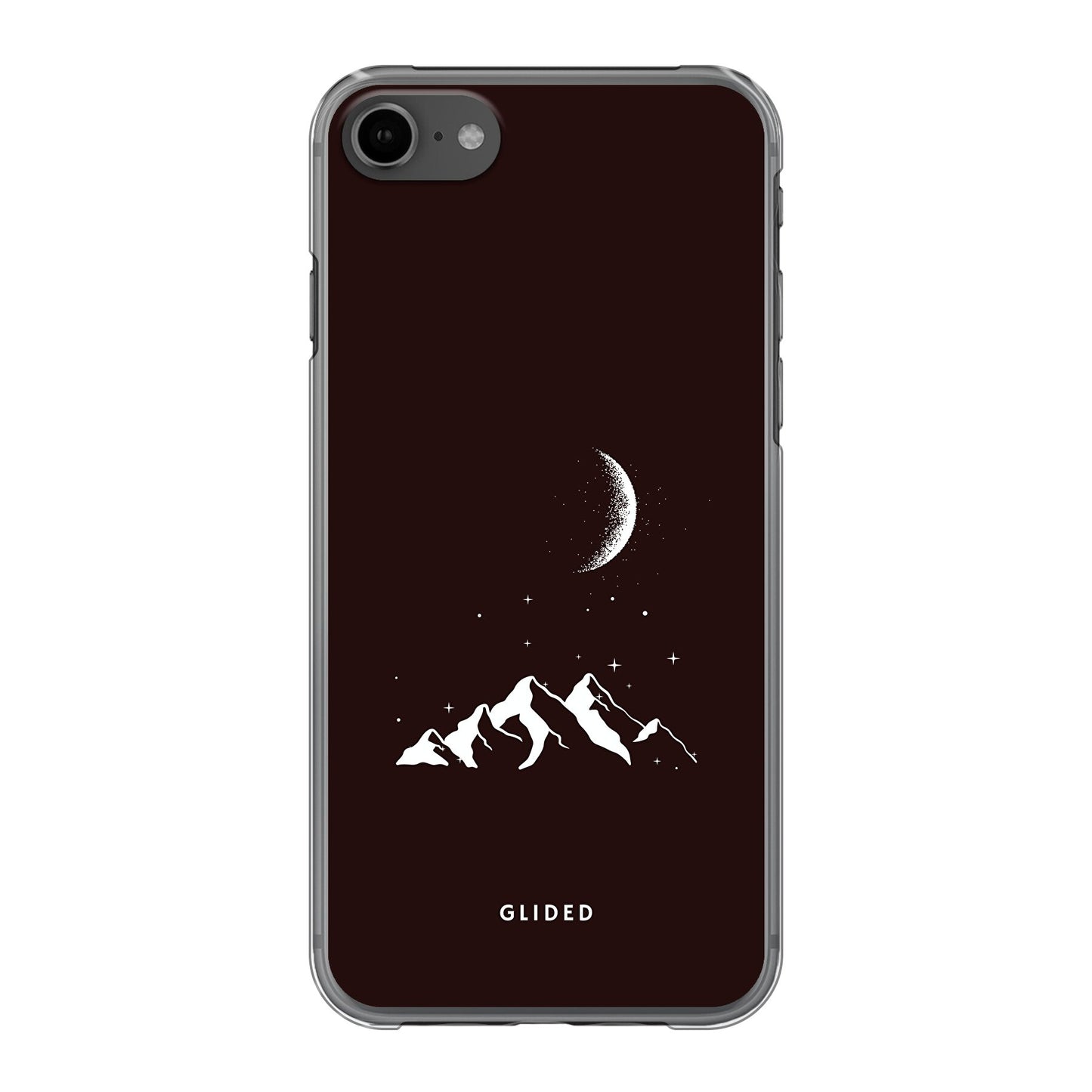 Midnight Peaks - iPhone 7 Handyhülle Hard Case
