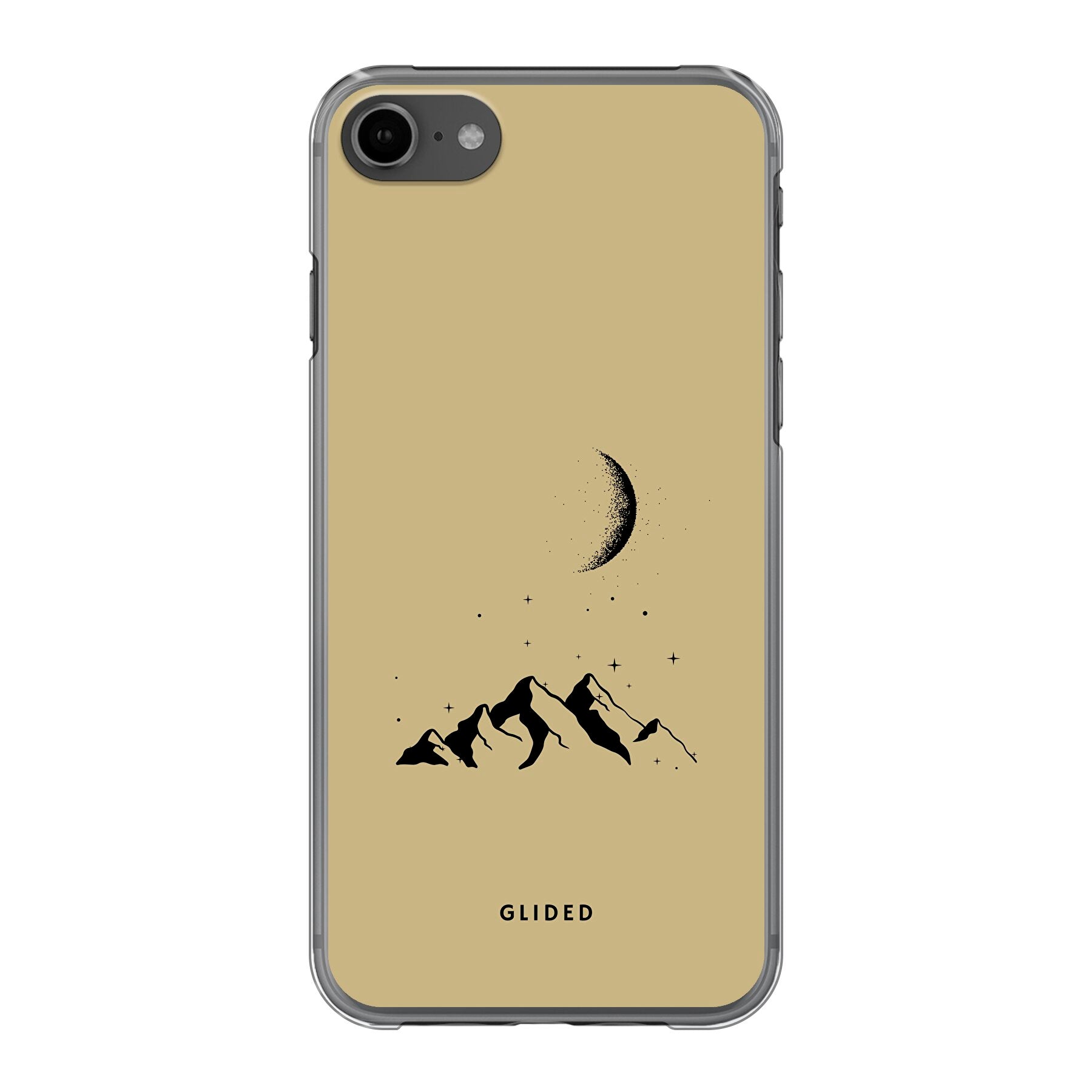 Lunar Peaks - iPhone 7 Handyhülle Hard Case