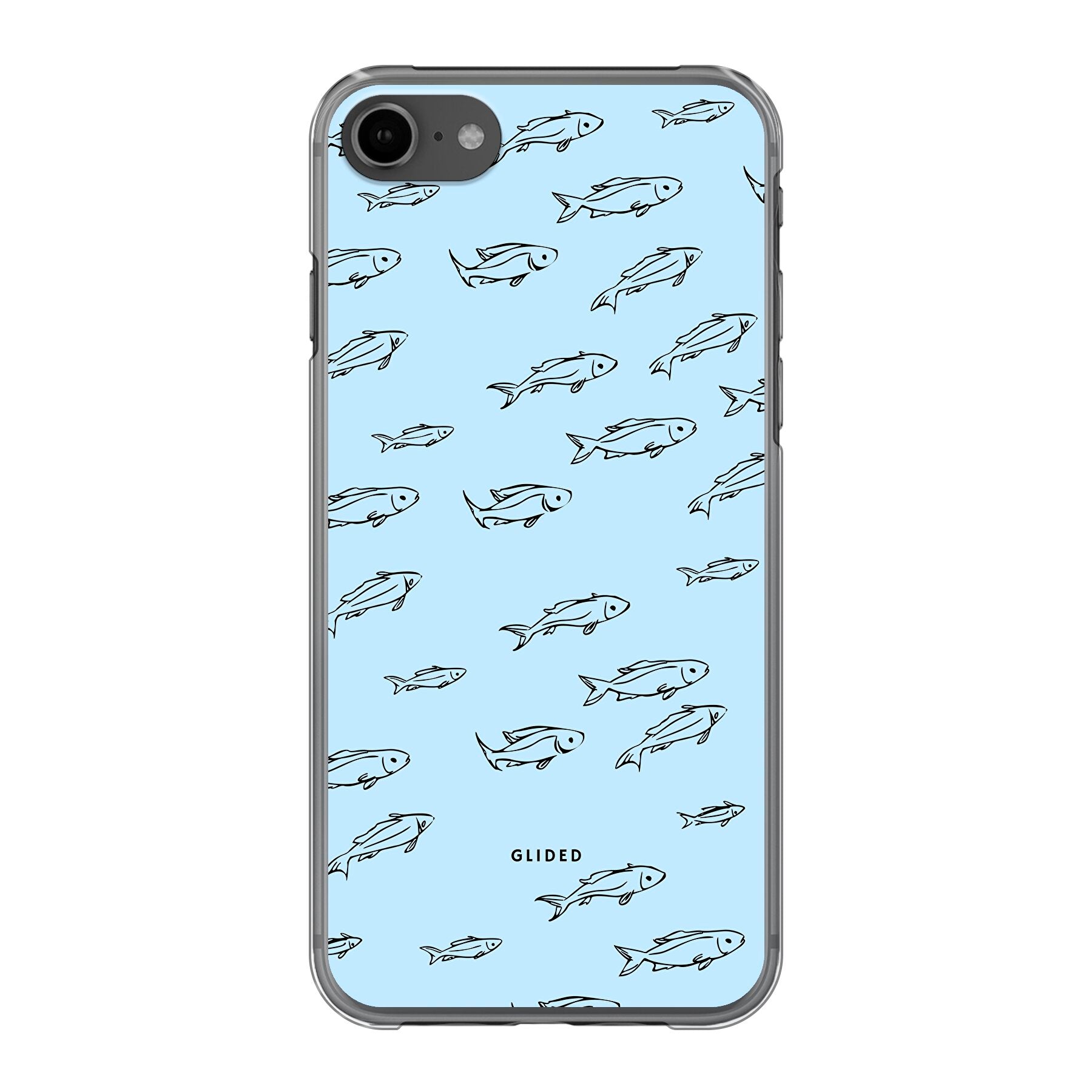 Fishy - iPhone 7 Handyhülle Hard Case