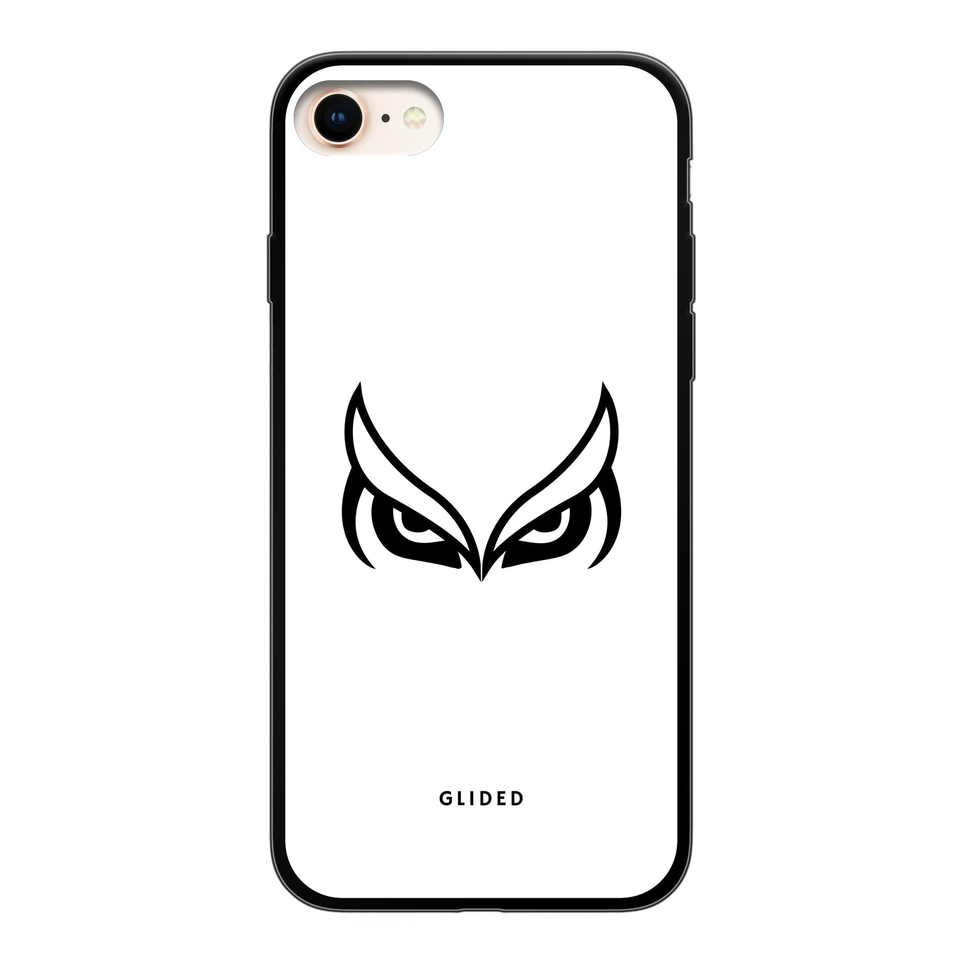 White Owl - iPhone 7 Handyhülle Soft case