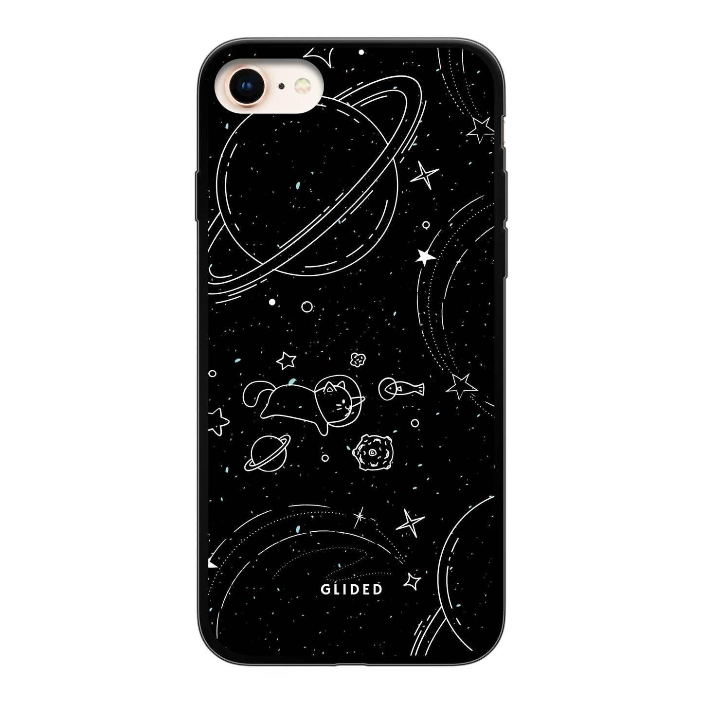 Cosmic Cat - iPhone 7 Handyhülle Soft case