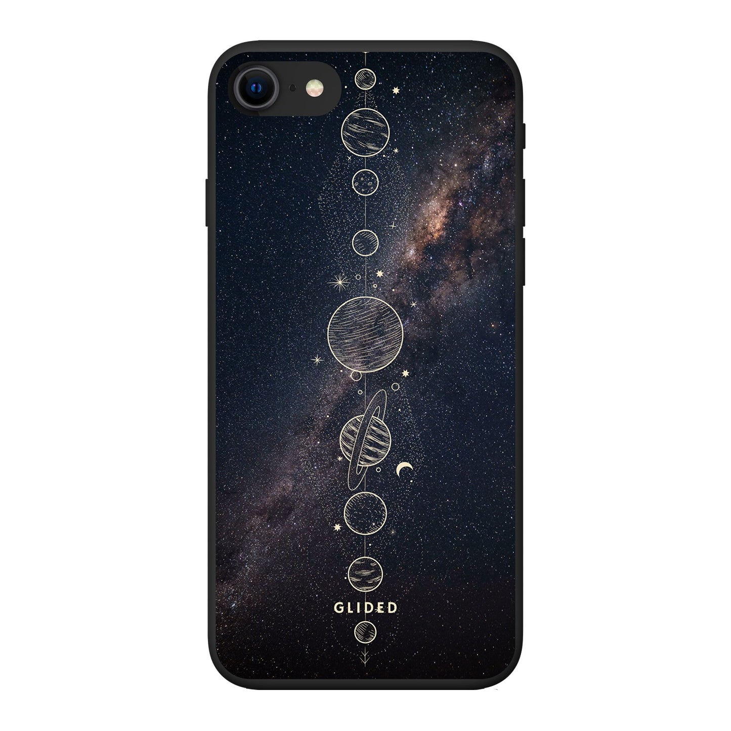 Planets - iPhone 8 Handyhülle Biologisch Abbaubar