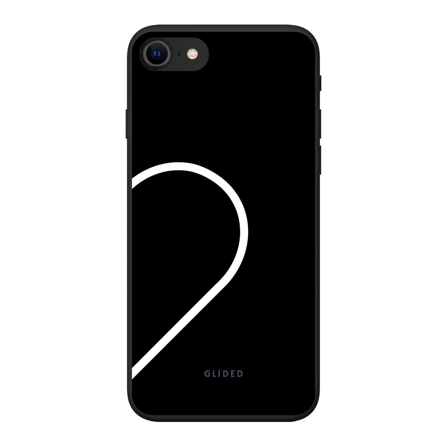 Harmony Black - iPhone 8 Handyhülle Biologisch Abbaubar