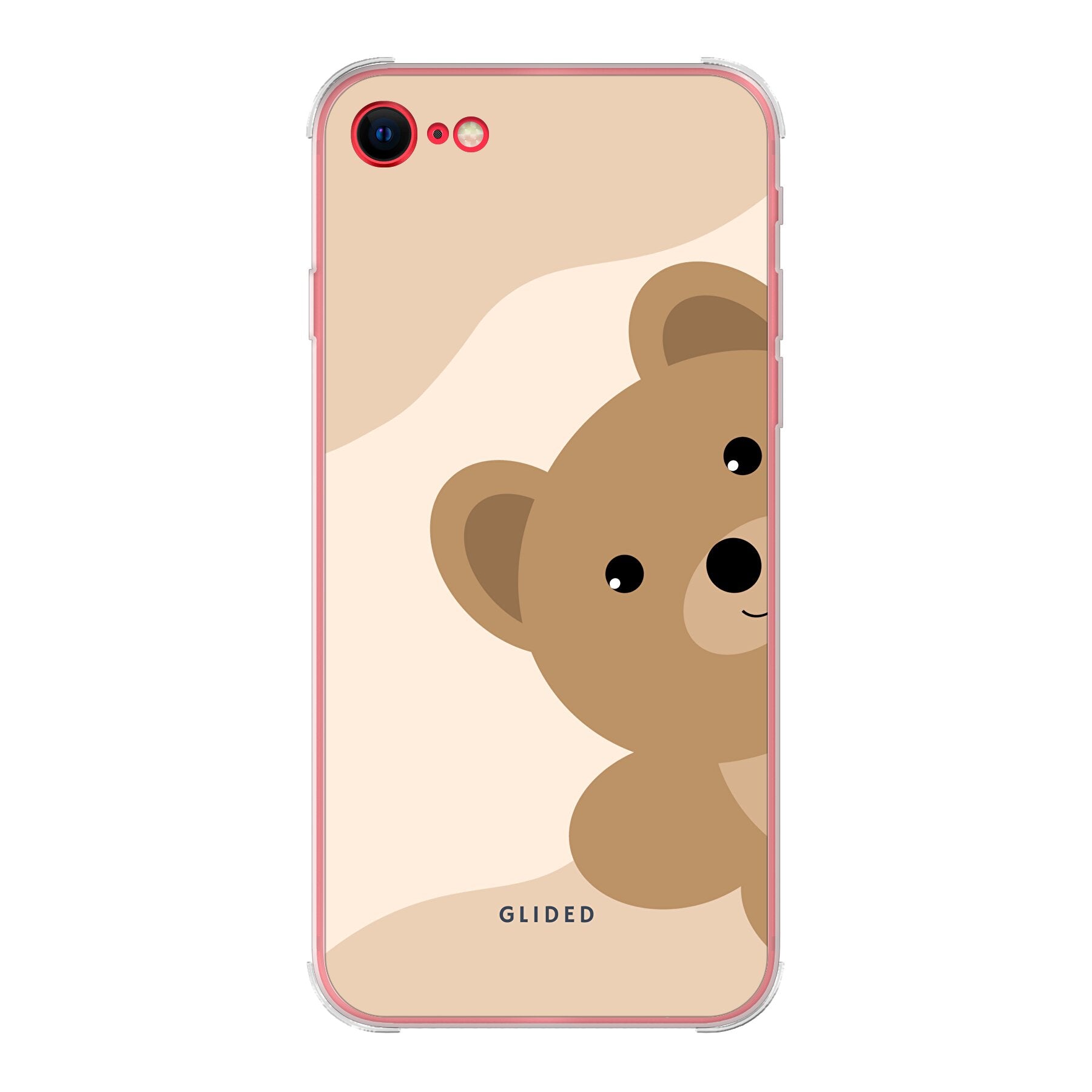 BearLove Left - iPhone 8 Handyhülle Bumper case