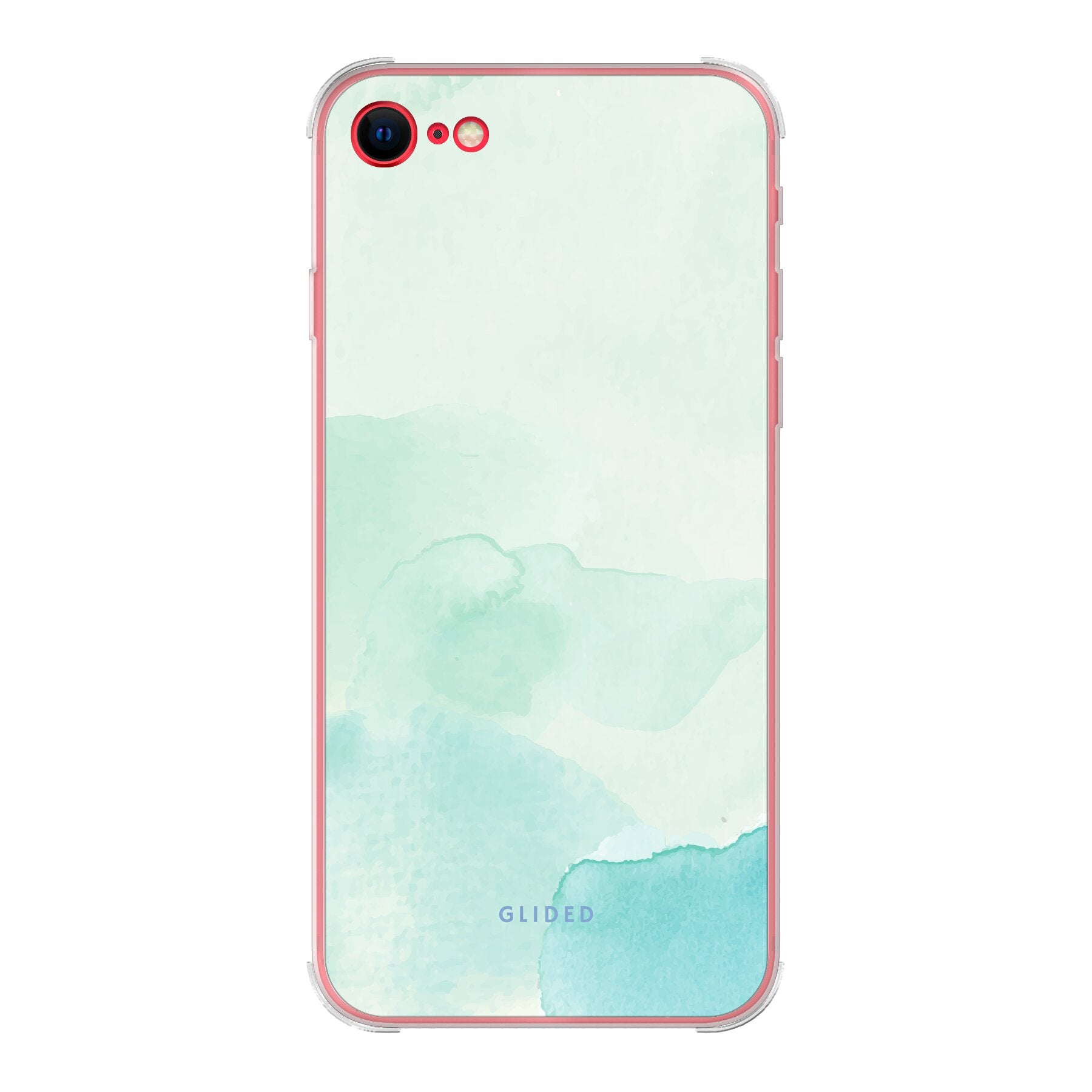 Turquoise Art - iPhone 8 Handyhülle Bumper case