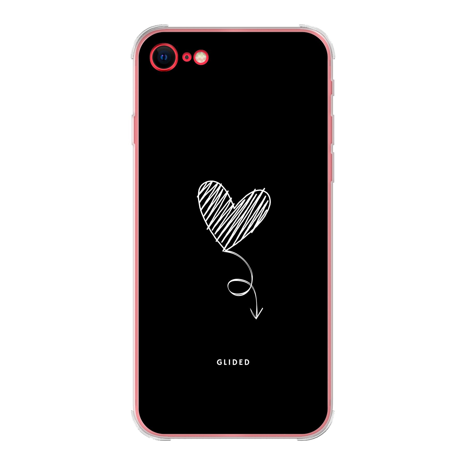 Dark Heart - iPhone 8 Handyhülle Bumper case