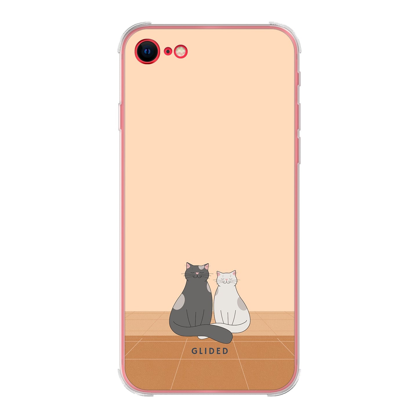 Catty Friends - iPhone 8 Handyhülle Bumper case