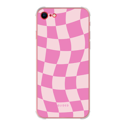 Pink Chess - iPhone 8 Handyhülle Bumper case