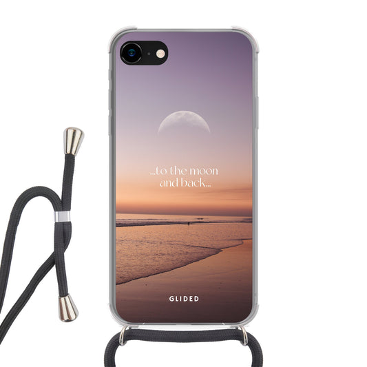 To the Moon - iPhone 8 - Crossbody case mit Band