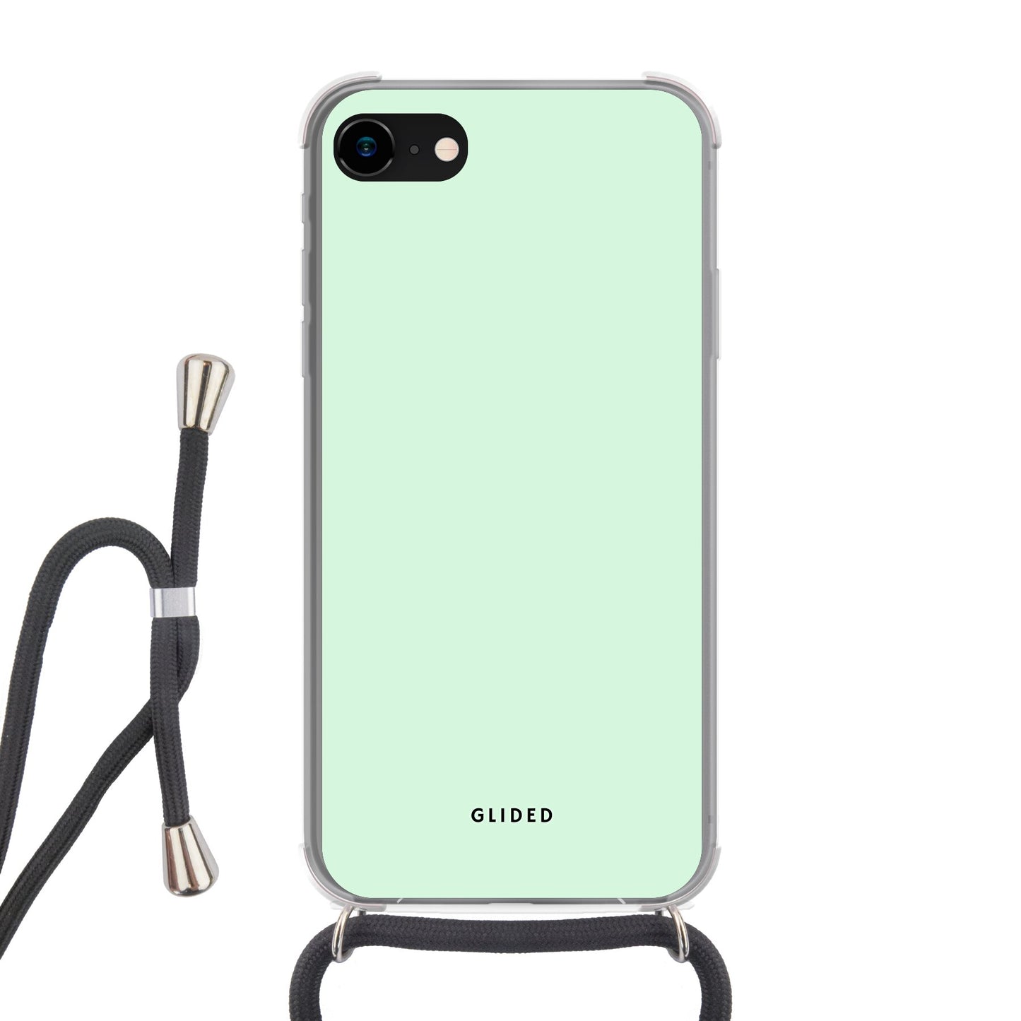 Mint Breeze - iPhone 8 Handyhülle Crossbody case mit Band