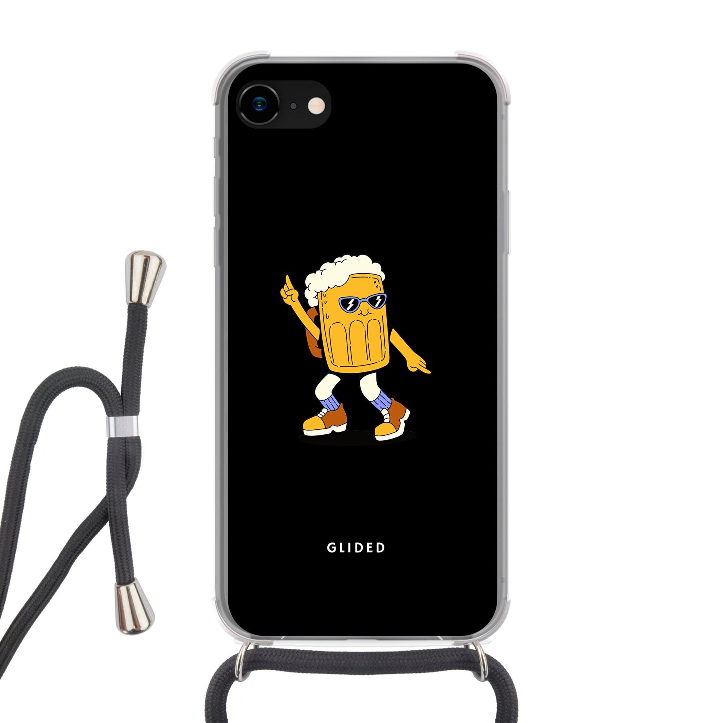 Brew Dance - iPhone 8 - Crossbody case mit Band