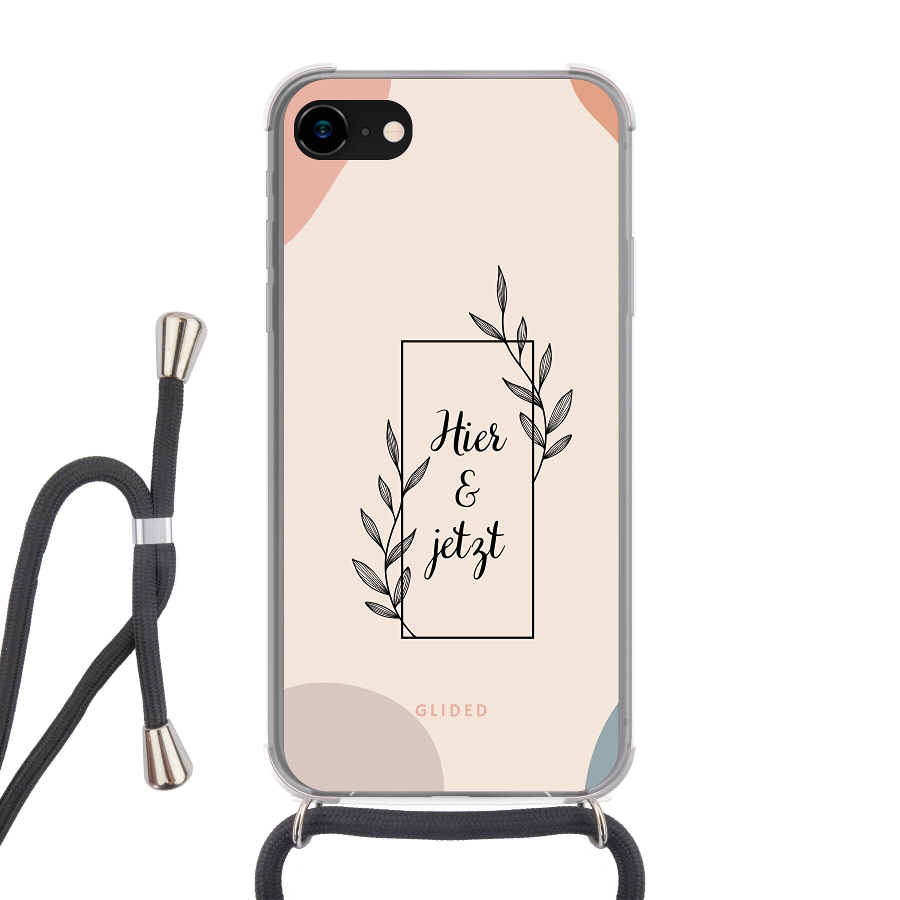 Now - iPhone 8 Handyhülle Crossbody case mit Band