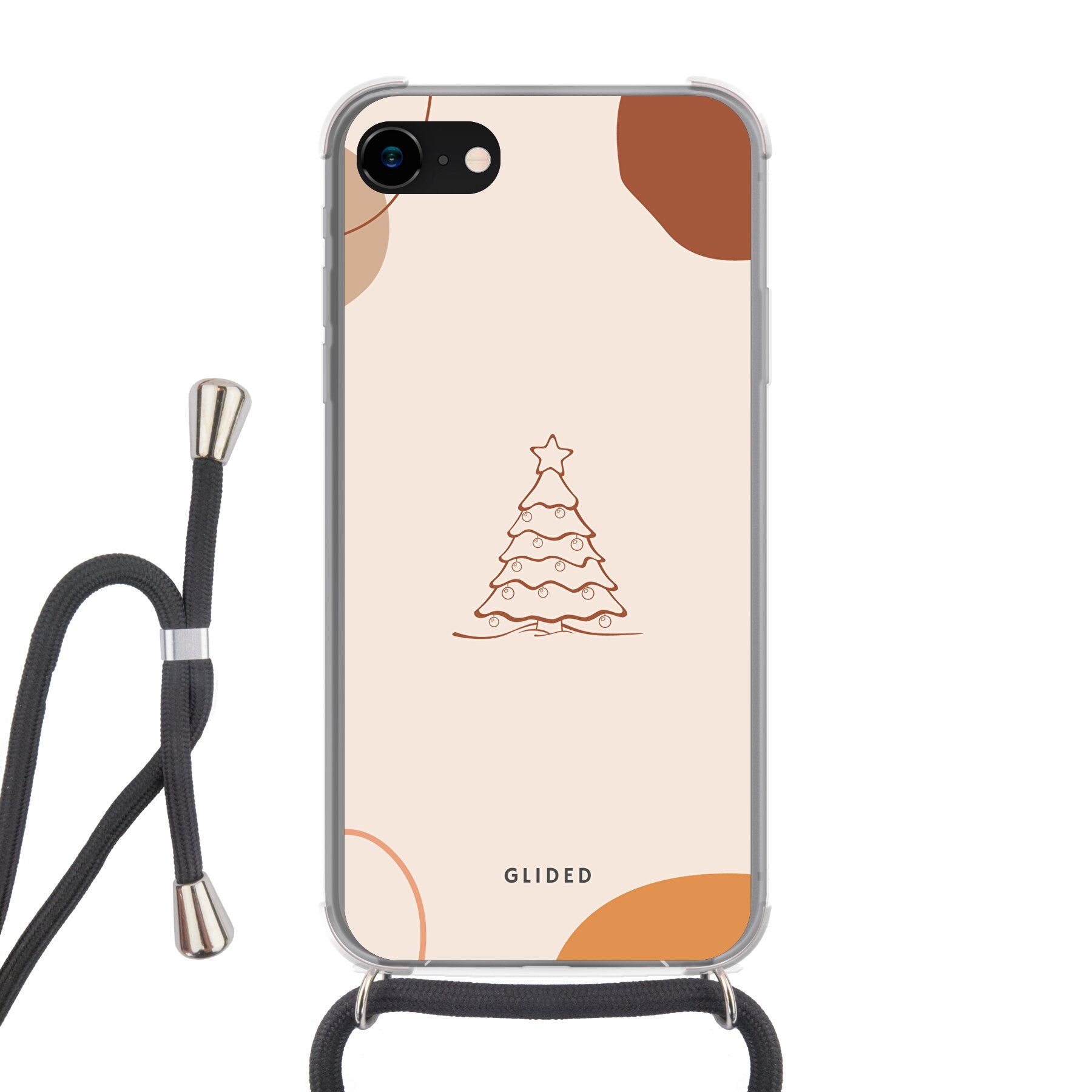 Wintertouch - iPhone 8 Handyhülle Crossbody case mit Band