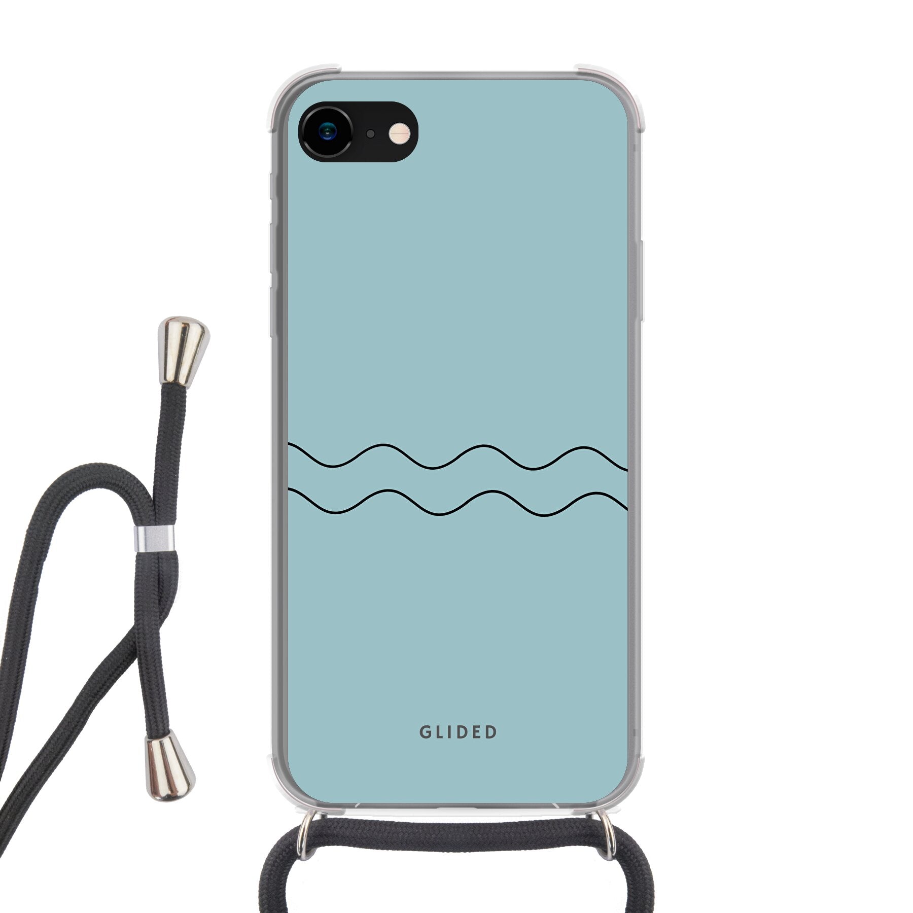 Horizona - iPhone 8 Handyhülle Crossbody case mit Band