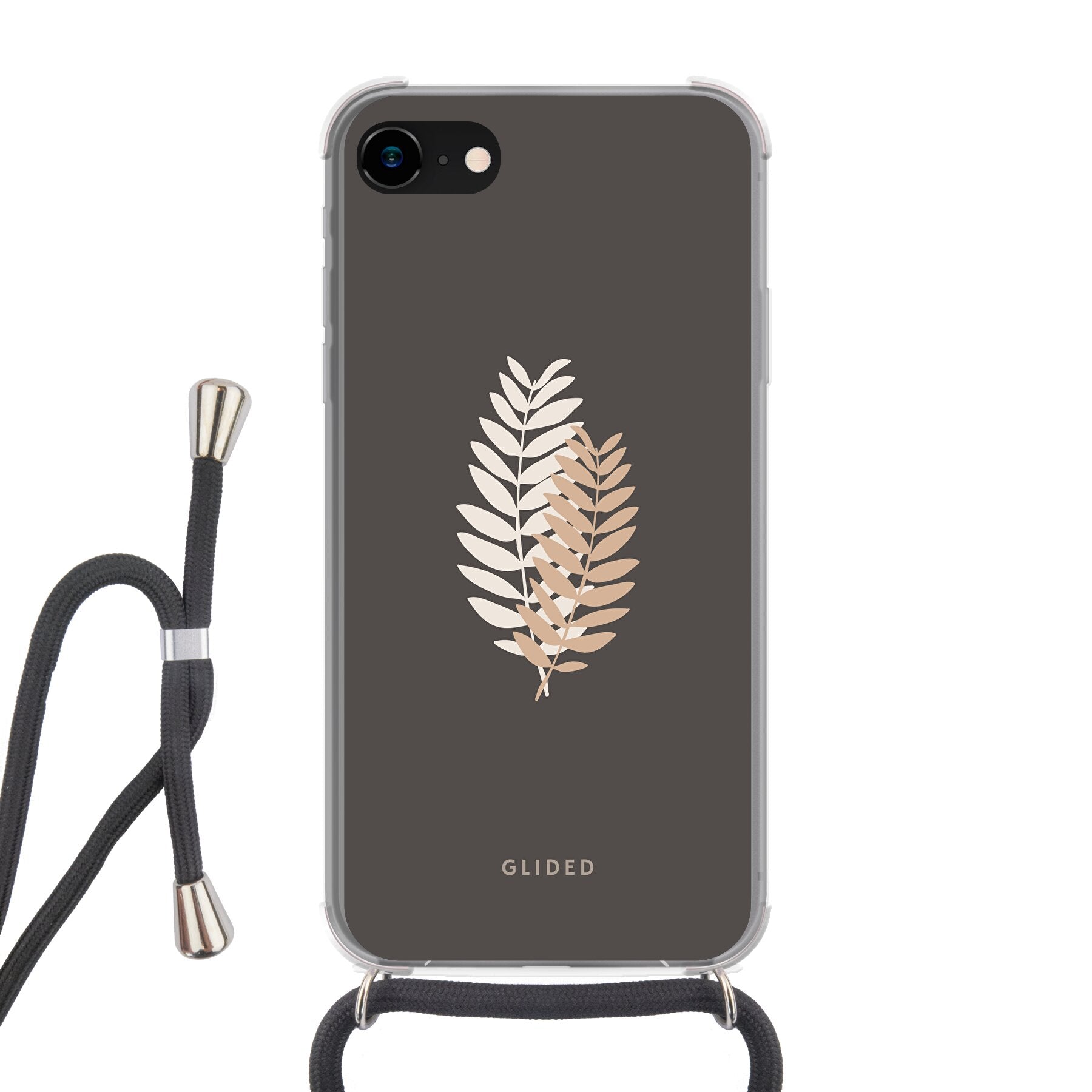 Florage - iPhone 8 Handyhülle Crossbody case mit Band