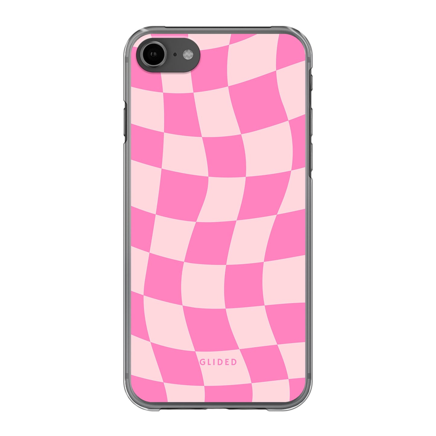 Pink Chess - iPhone 8 Handyhülle Hard Case