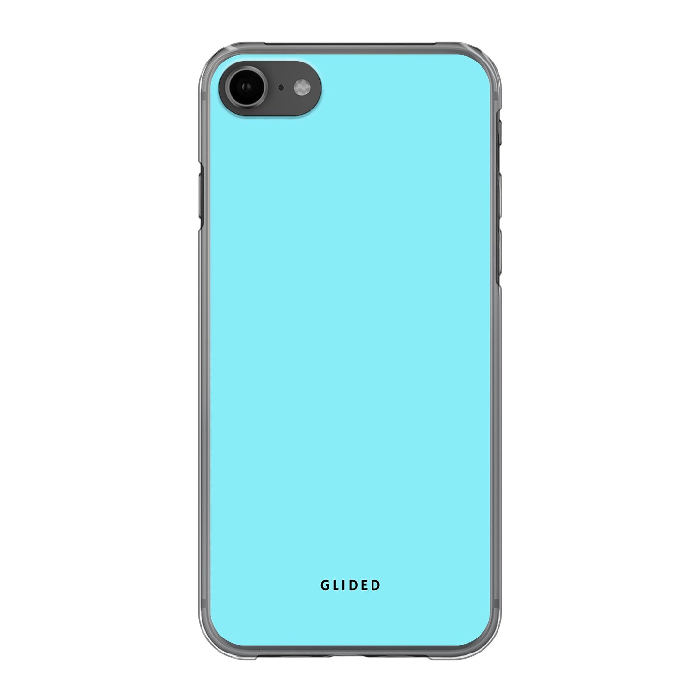 Turquoise Touch - iPhone 8 Handyhülle Hard Case