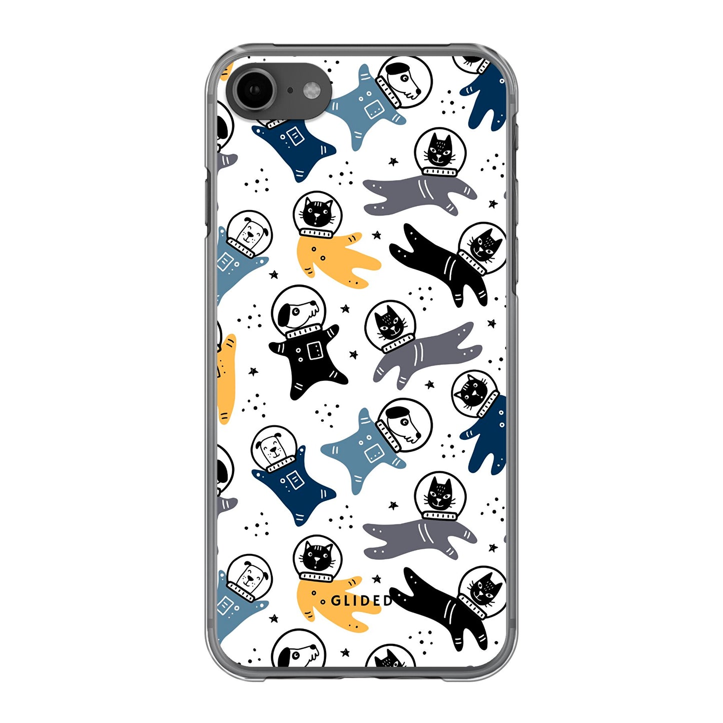 Paws Space - iPhone 8 Handyhülle Hard Case