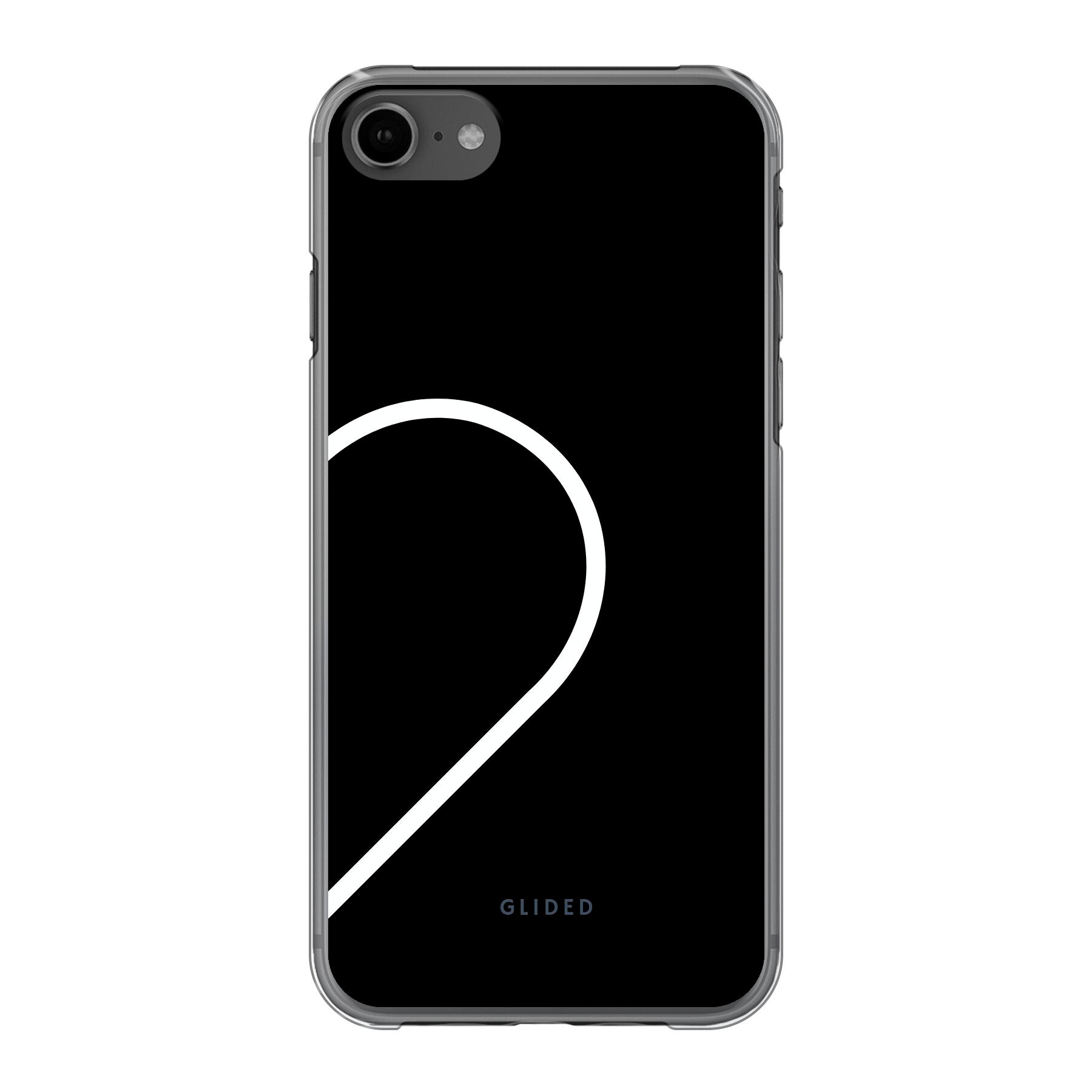 Harmony Black - iPhone 8 Handyhülle Hard Case