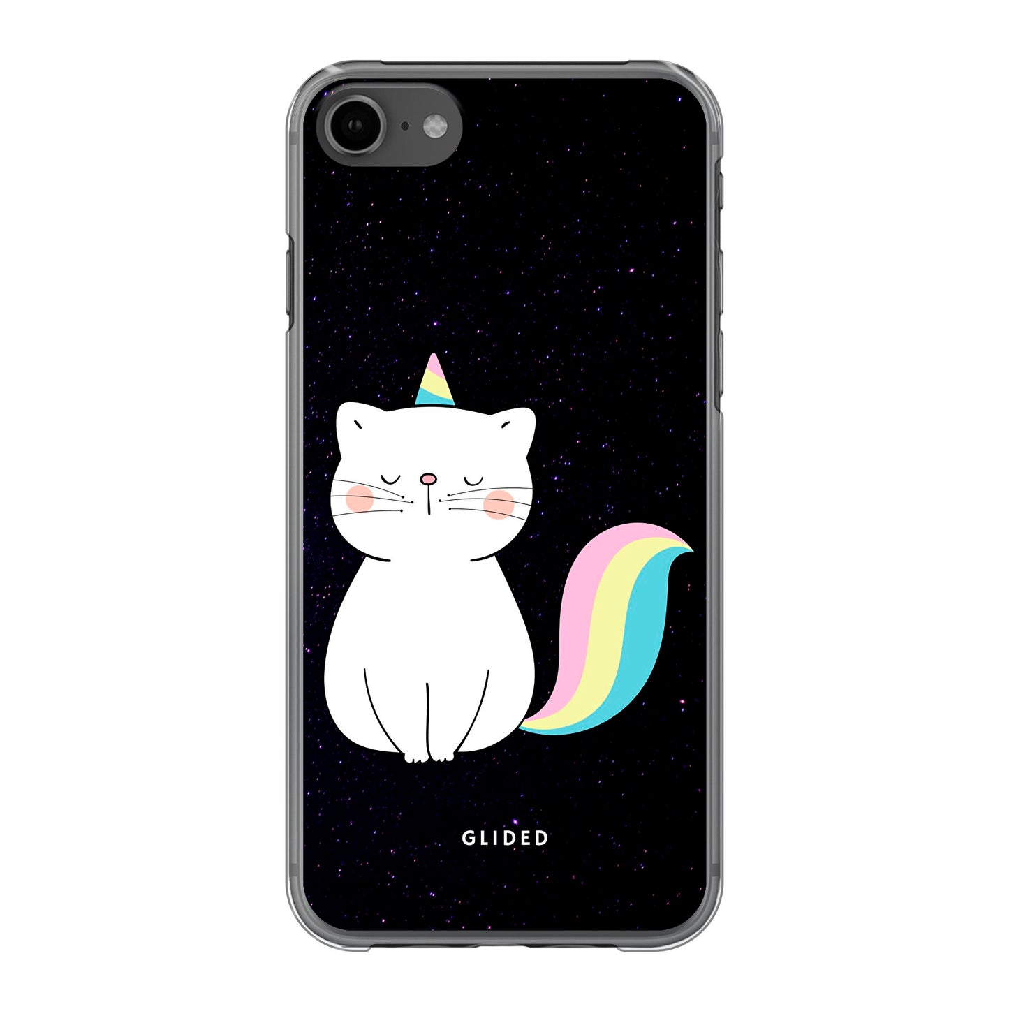 Unicorn Cat - iPhone 8 Handyhülle Hard Case