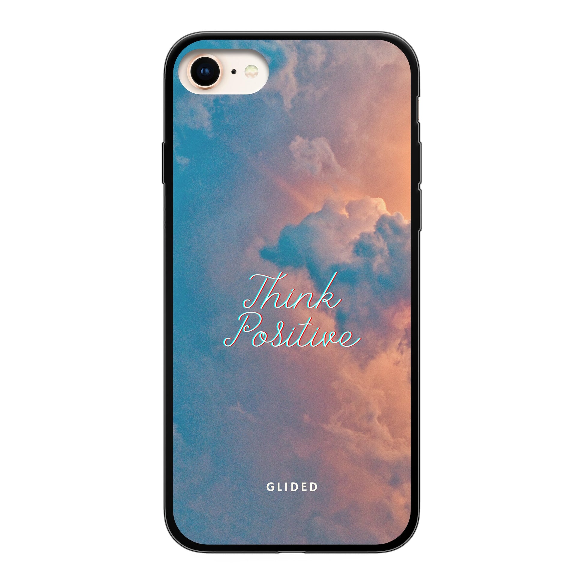 Think positive - iPhone 8 Handyhülle Soft case