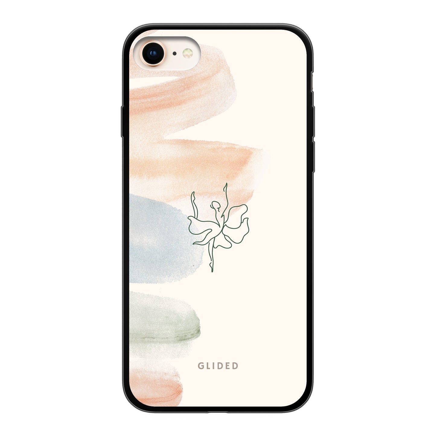 Aquarelle - iPhone 8 Handyhülle Soft case
