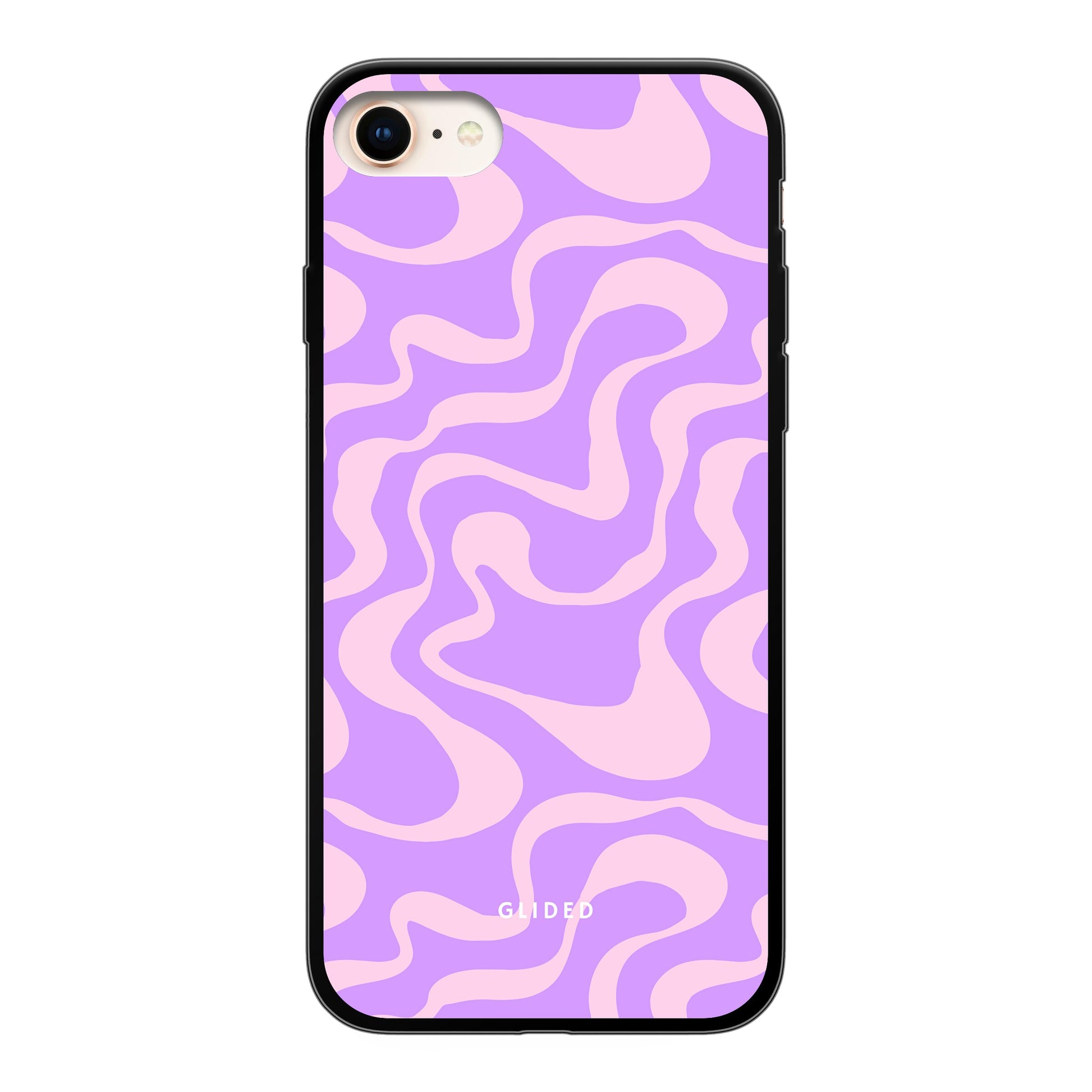 Purple Wave - iPhone 8 Handyhülle Soft case