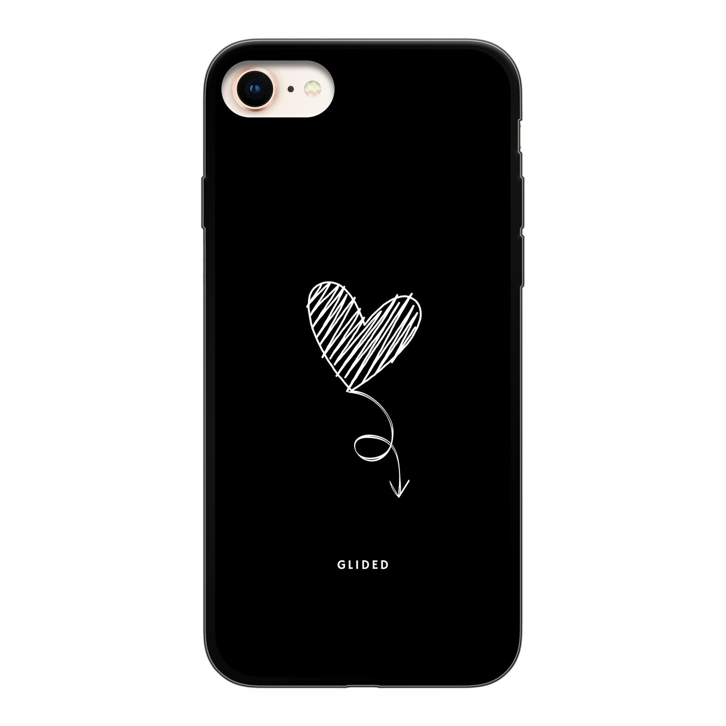 Dark Heart - iPhone 8 Handyhülle Soft case