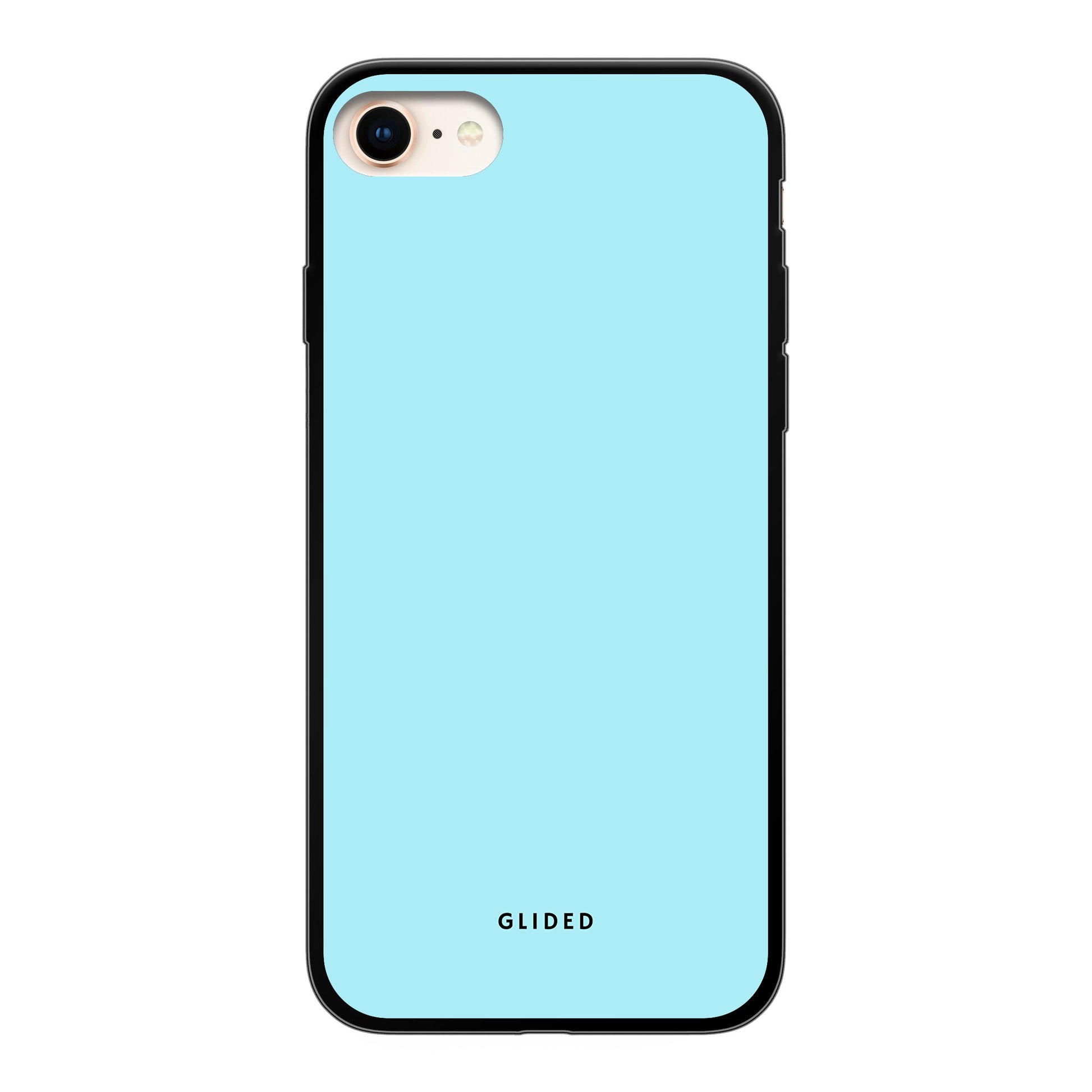 Turquoise Touch - iPhone 8 Handyhülle Soft case