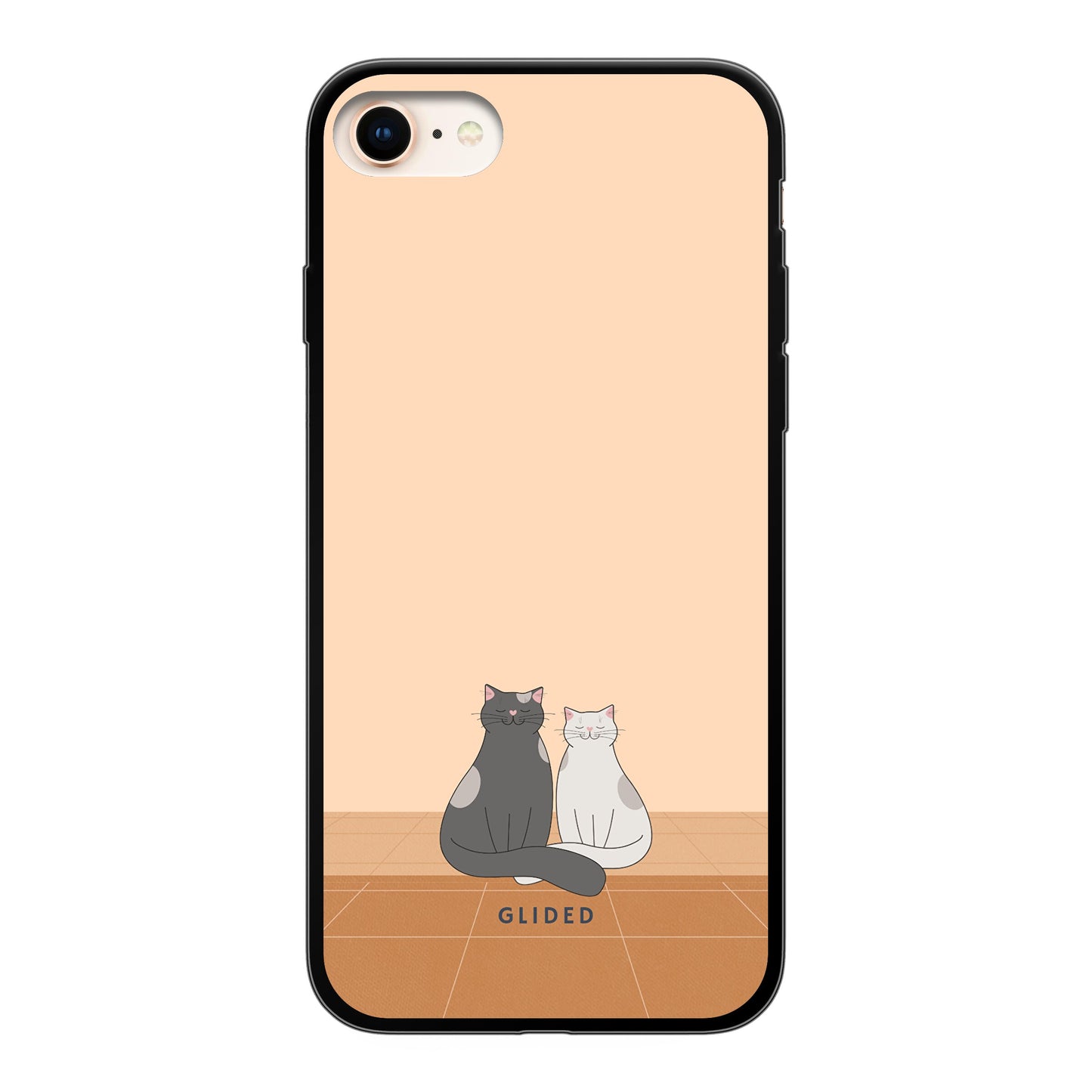 Catty Friends - iPhone 8 Handyhülle Soft case