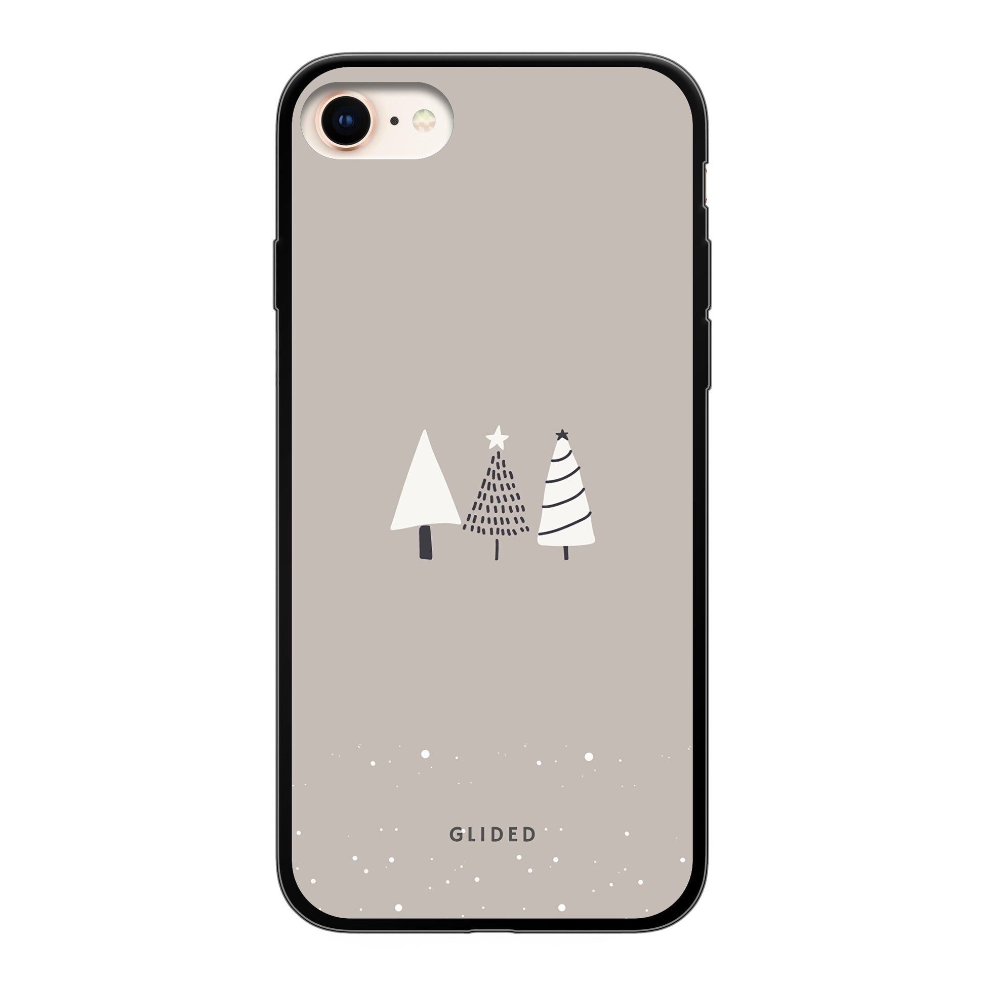 Snowscape - iPhone 8 Handyhülle Soft case