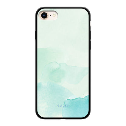 Turquoise Art - iPhone 8 Handyhülle Soft case