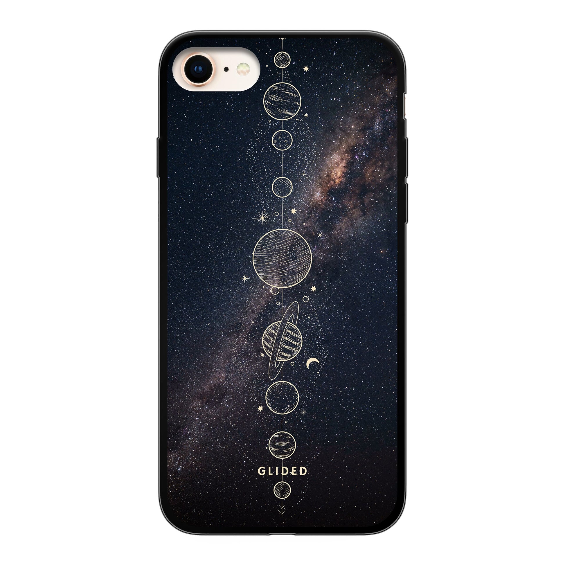 Planets - iPhone 8 Handyhülle Soft case