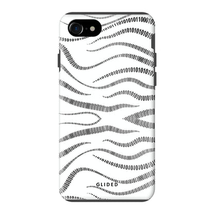 Binary Code - iPhone 8 Handyhülle Tough case