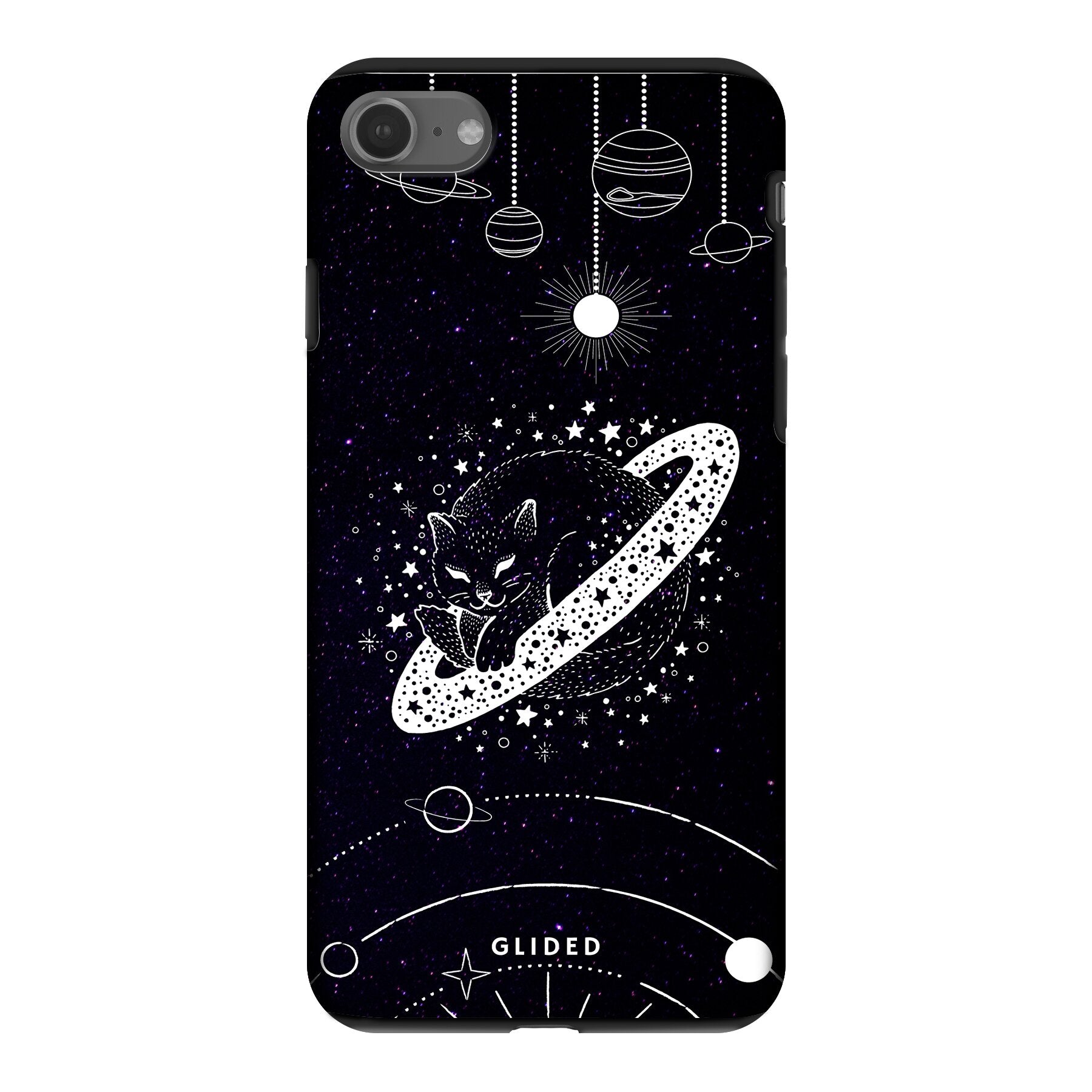 Astro Whiskers - iPhone 8 Handyhülle Tough case