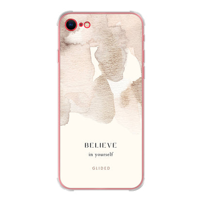 Believe in yourself - iPhone SE 2020 Handyhülle Bumper case