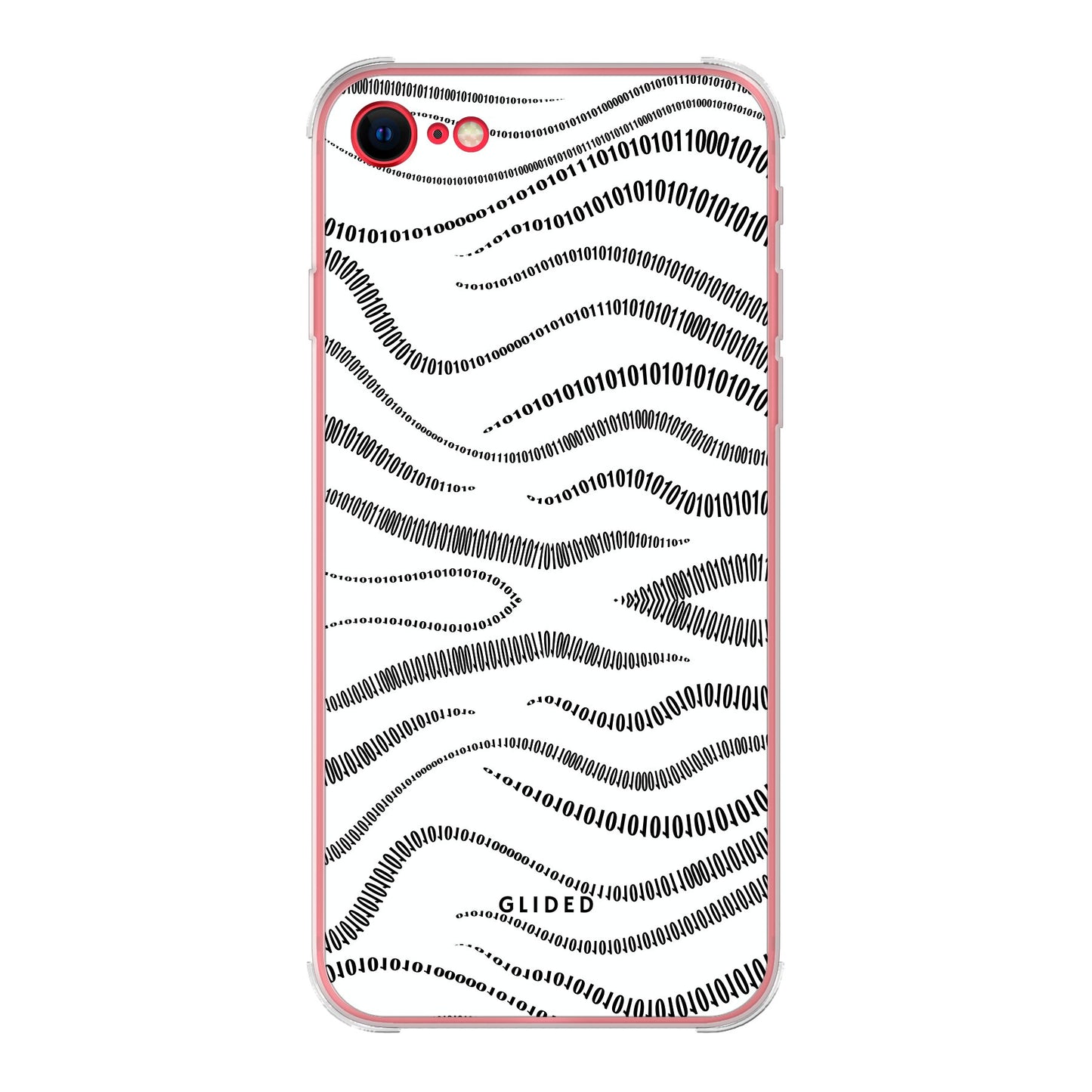 Binary Code - iPhone SE 2020 Handyhülle Bumper case