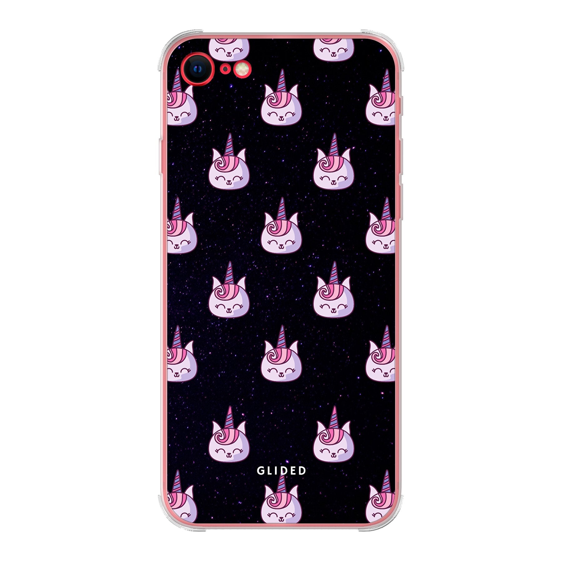 Unicorn Meow - iPhone SE 2020 Handyhülle Bumper case