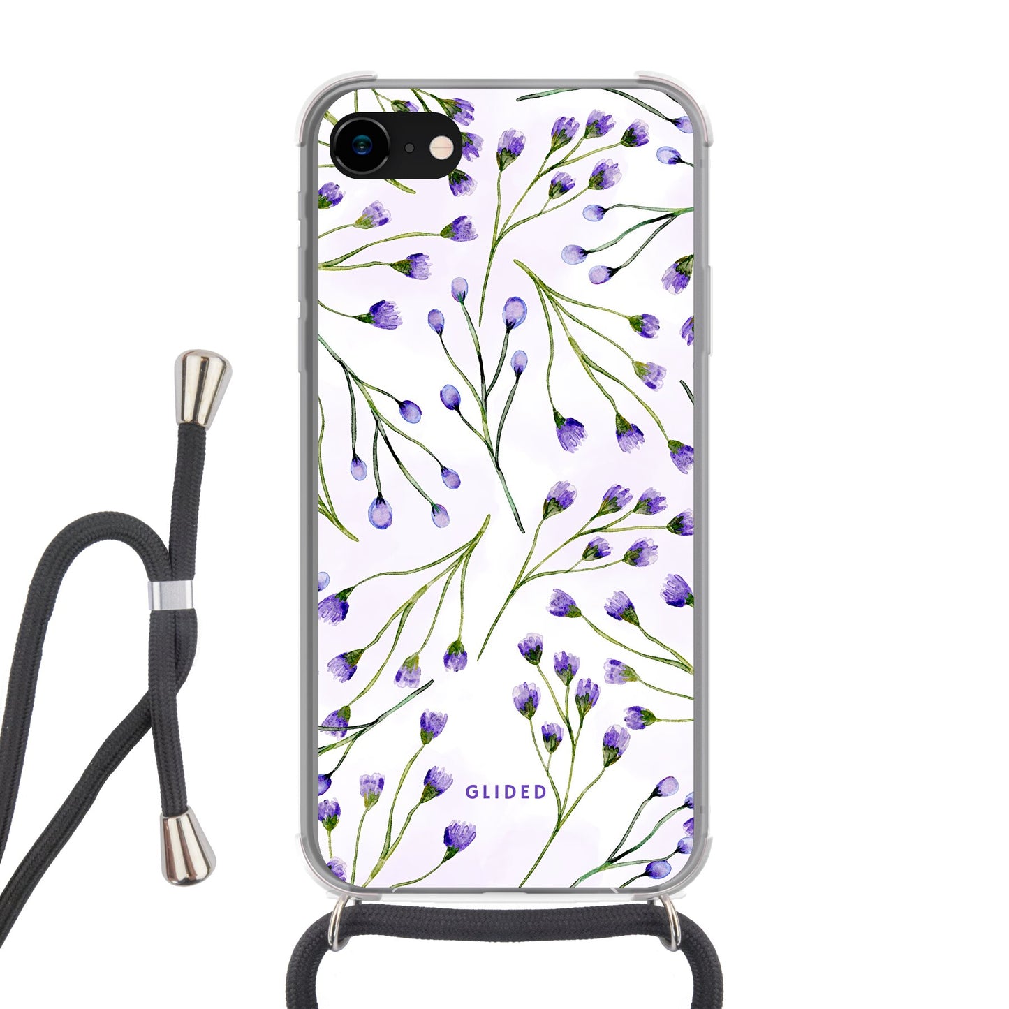 Violet Garden - iPhone SE 2020 Handyhülle Crossbody case mit Band