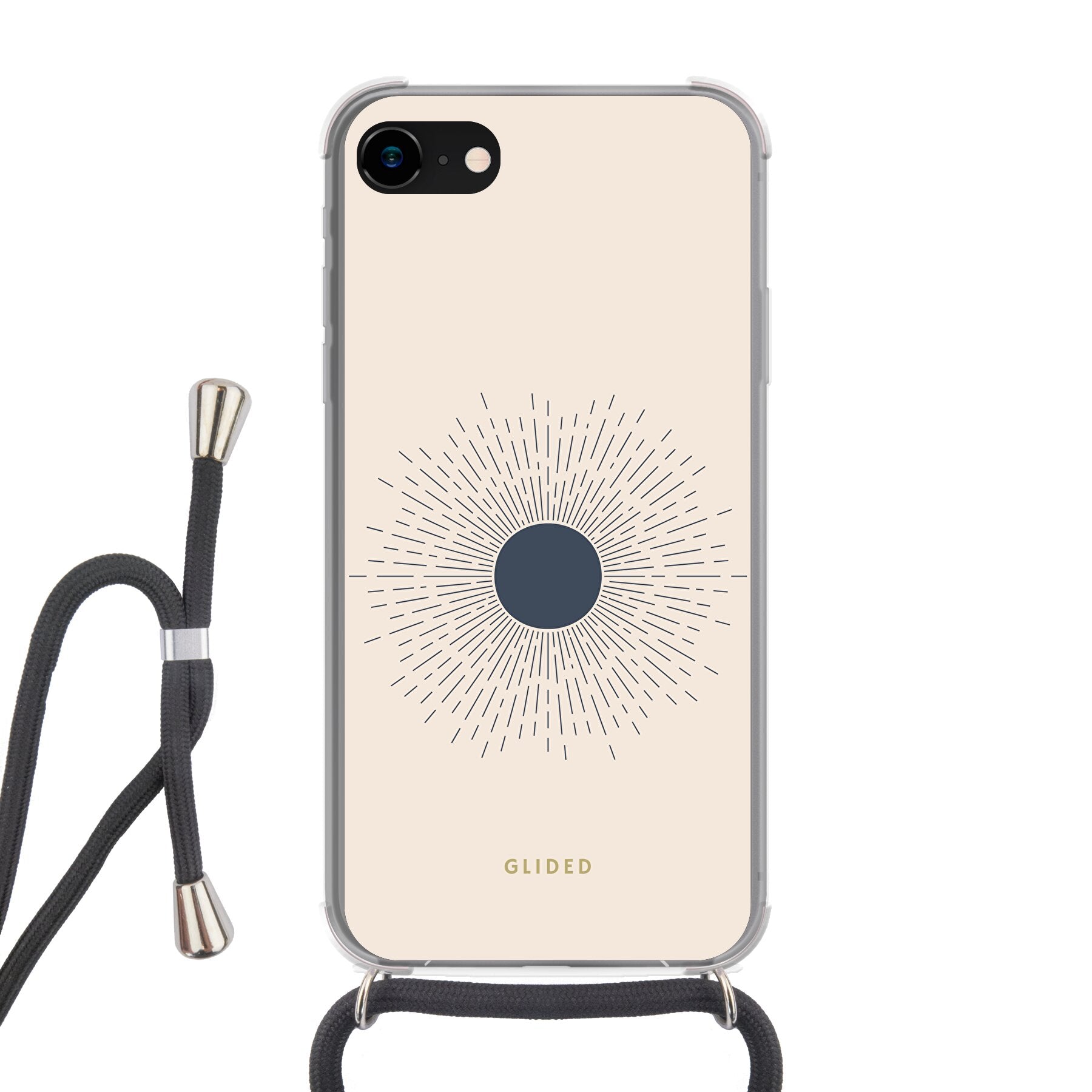 Sprinkle - iPhone SE 2020 Handyhülle Crossbody case mit Band