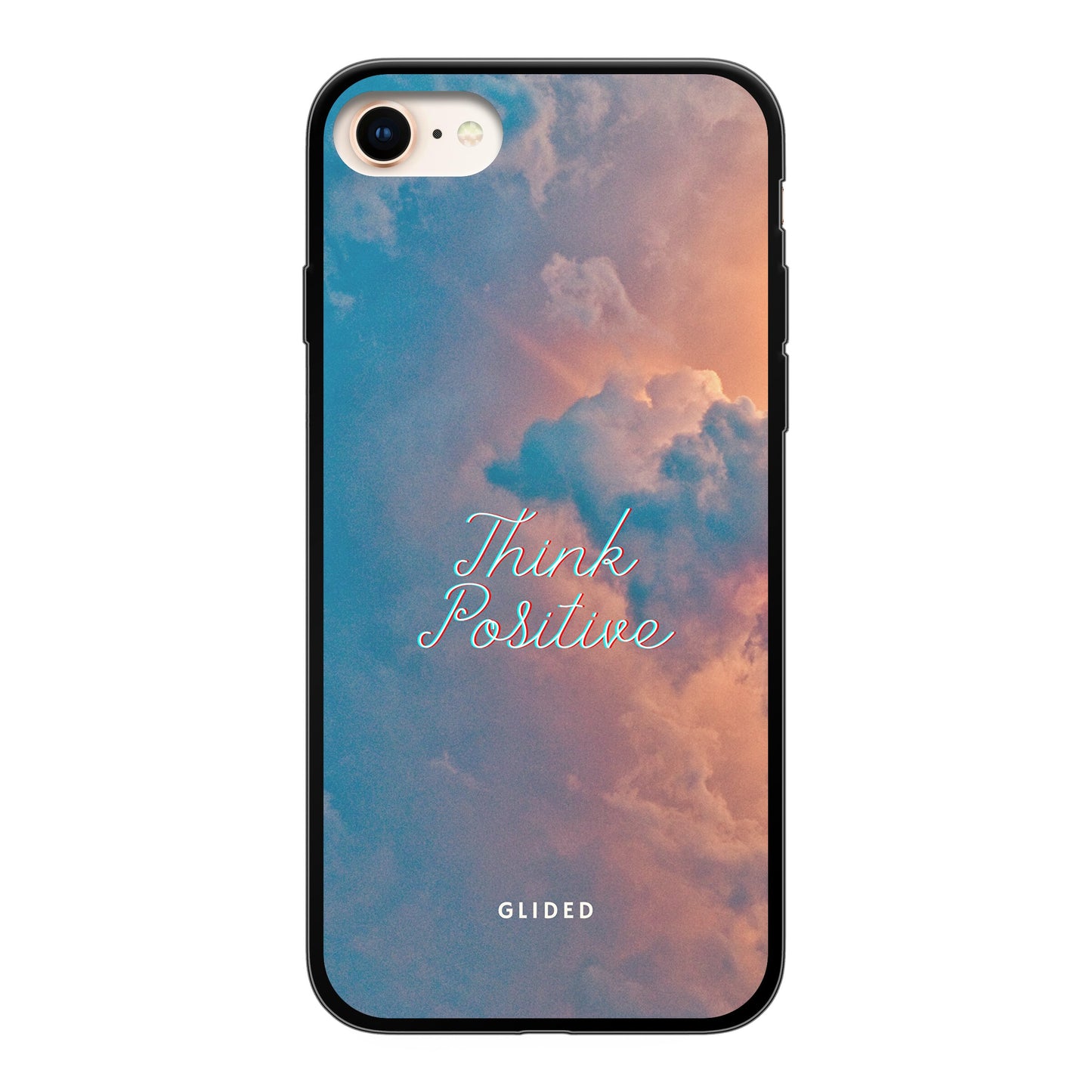 Think positive - iPhone SE 2020 Handyhülle Soft case