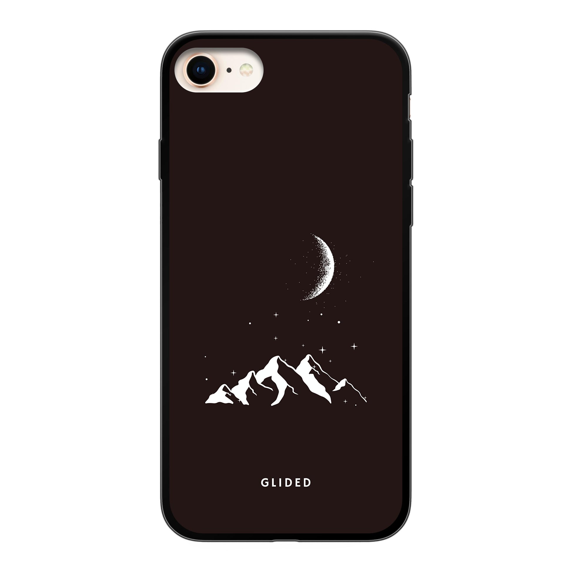 Midnight Peaks - iPhone SE 2020 Handyhülle Soft case