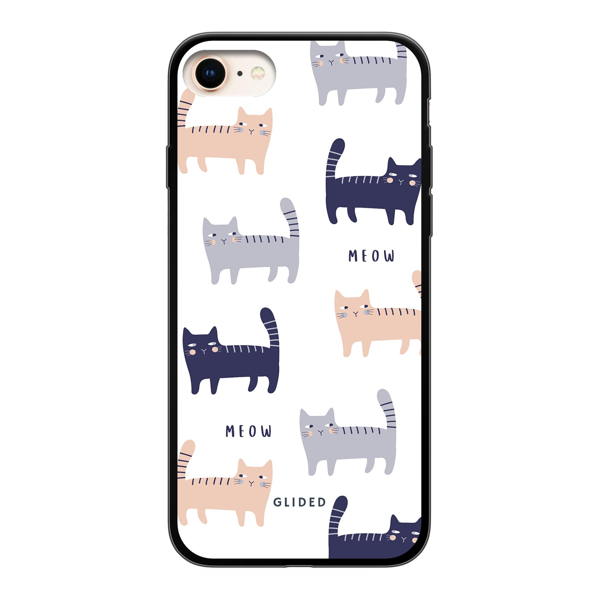 Purrfection - iPhone SE 2020 Handyhülle Soft case